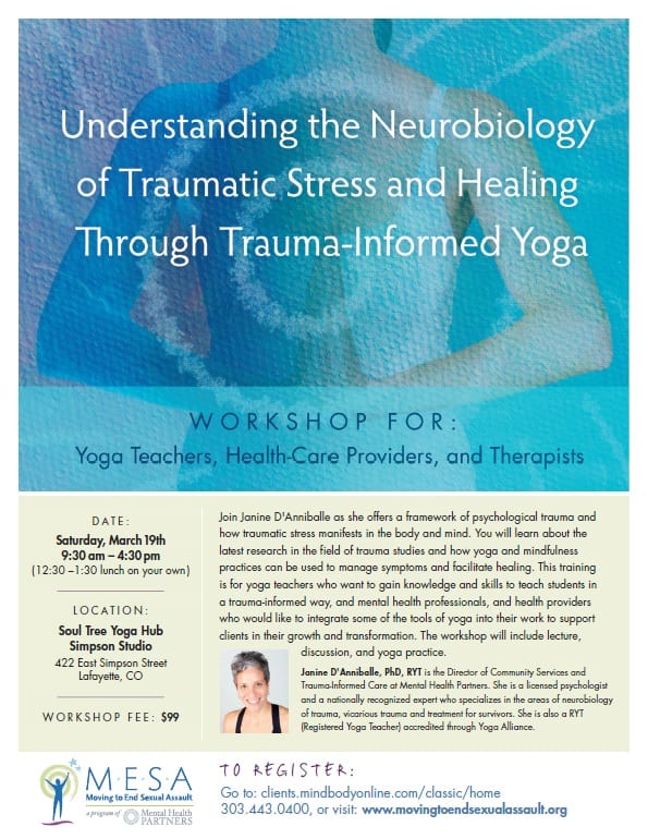 Healing Trauma Through Yoga - Viva Center